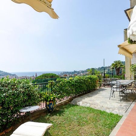 Joivy Inviting Flat With Garden And Sea View In Rapallo Exterior foto