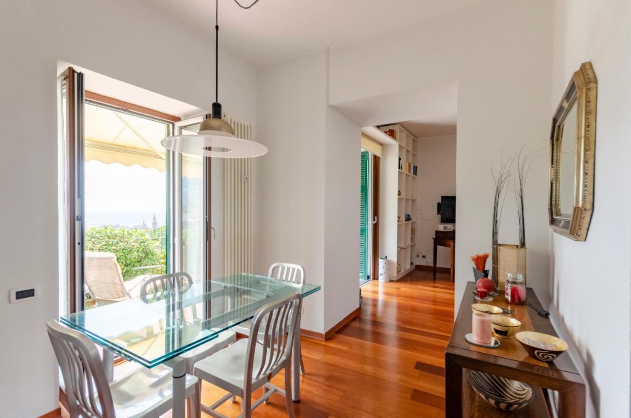 Joivy Inviting Flat With Garden And Sea View In Rapallo Exterior foto