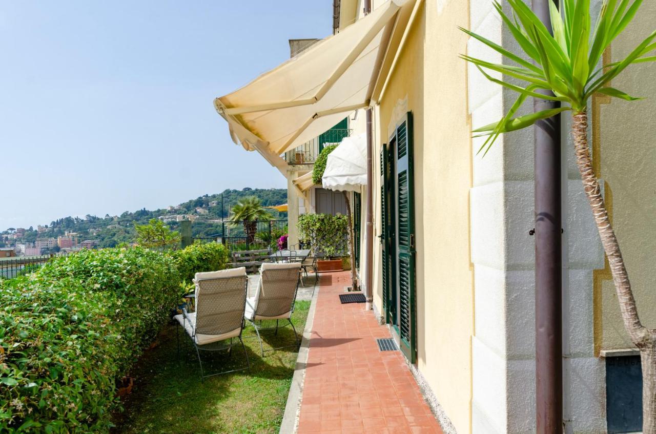 Joivy Inviting Flat With Garden And Sea View In Rapallo Exterior foto