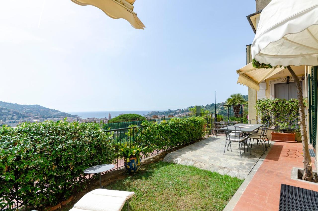 Joivy Inviting Flat With Garden And Sea View In Rapallo Exterior foto