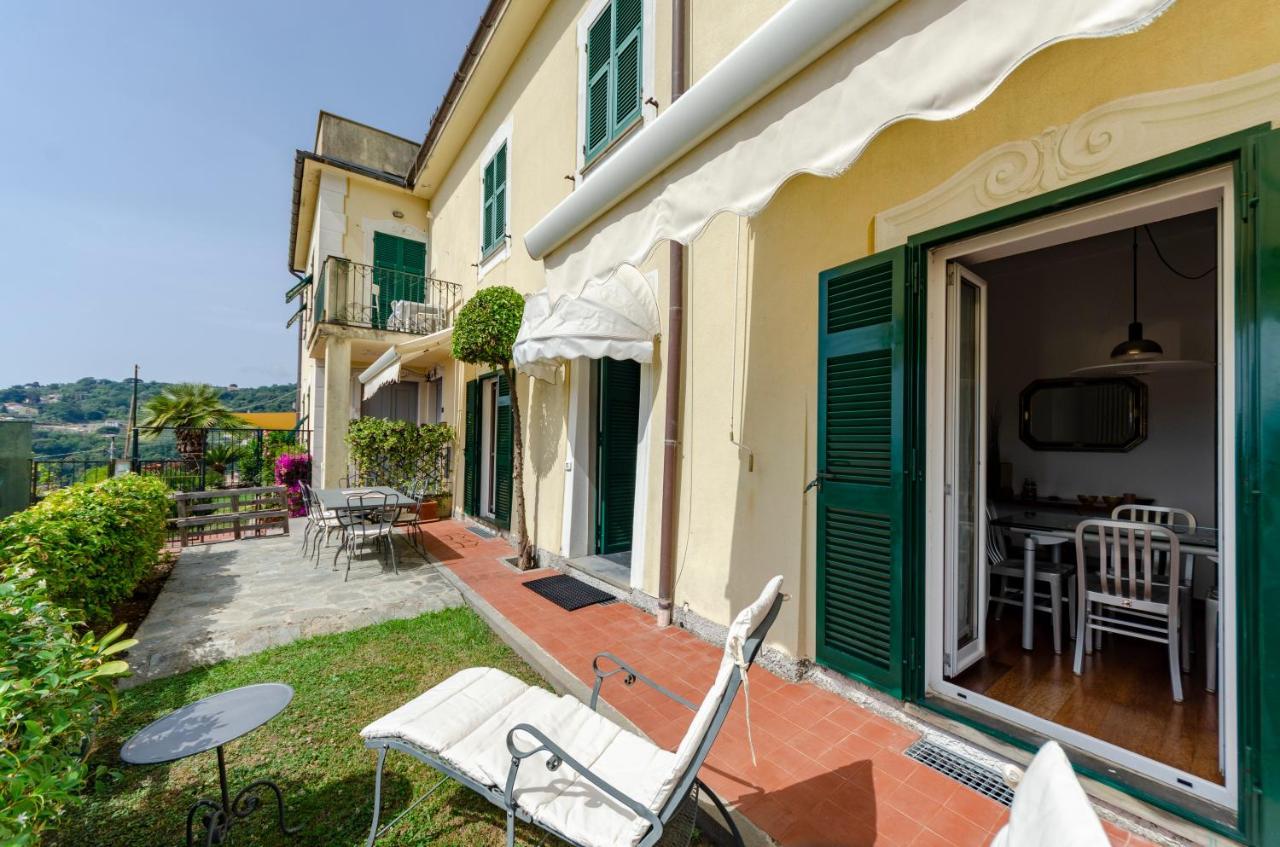 Joivy Inviting Flat With Garden And Sea View In Rapallo Exterior foto